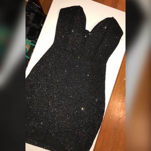 Black sparkly dress